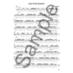 HANS BEN RUDIMENTAL DRUM SOLOS FOR THE MARCHING SNARE DRUMMER DRUMS BK