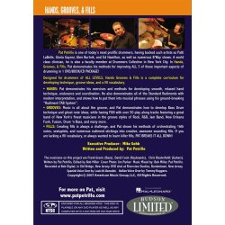 Pat Petrillo: Hands Grooves And Fills (Book/DVD)
