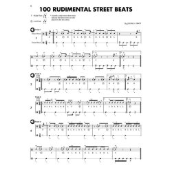 PRATT JOHN S 128 RUDIMENTAL STREET BEATS ROLLOFFS PARADE DRUM BOOK/CD