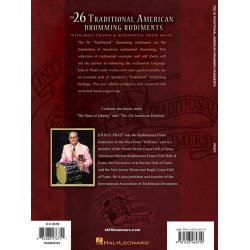 PRATT JOHN THE 26 TRADITIONAL AMERICAN DRUMMING RUDIMENTS DRUMS BOOK