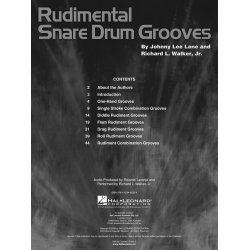 Rudimental Snare Drum Grooves
