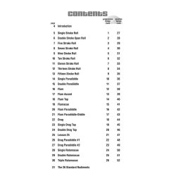 Snare Drum Play-Along: Melodic Rudiments With Backing Tracks In All Styles