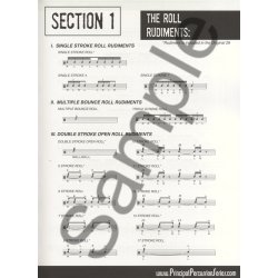 Rudimental Etudes And Warm-Ups Covering All 40 Rudiments (Easy)