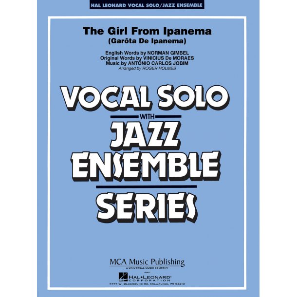 The Girl from Ipanema : Vocal Solo/Jazz Ensemble Series