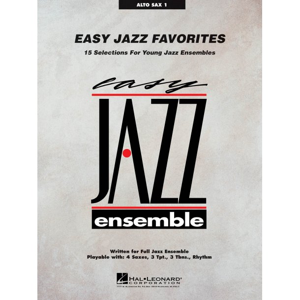 Easy Jazz Favorites - Alto Sax 1