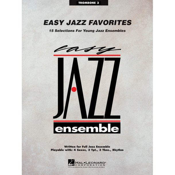 Easy Jazz Favorites - Trombone 3