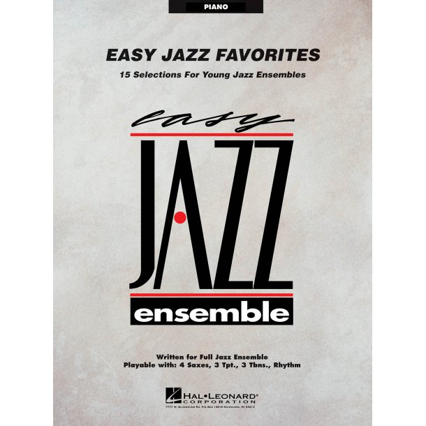 Easy Jazz Favorites - Piano