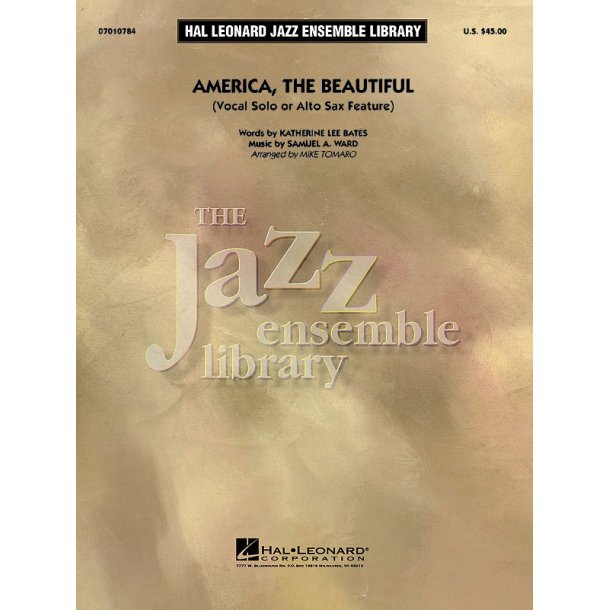 America, the Beautiful : Vocal or Alto Sax Solo