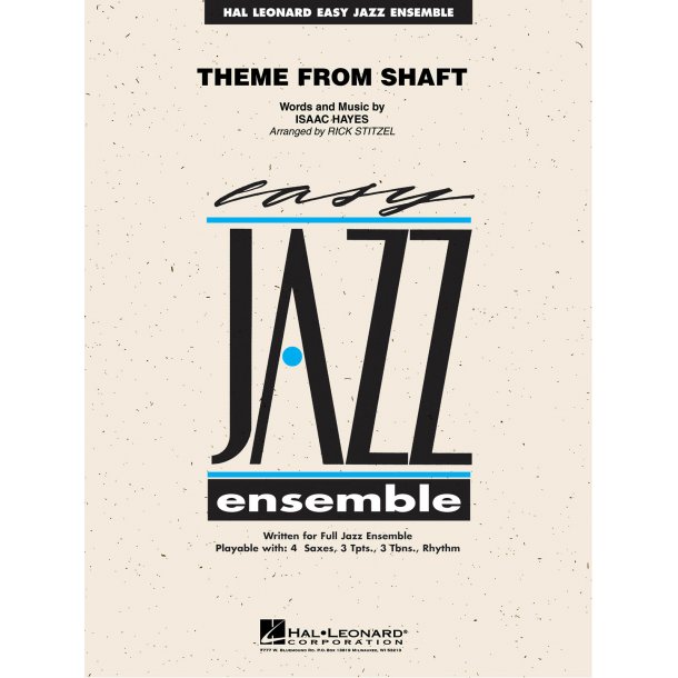 Theme from Shaft : Easy Jazz Ensemble