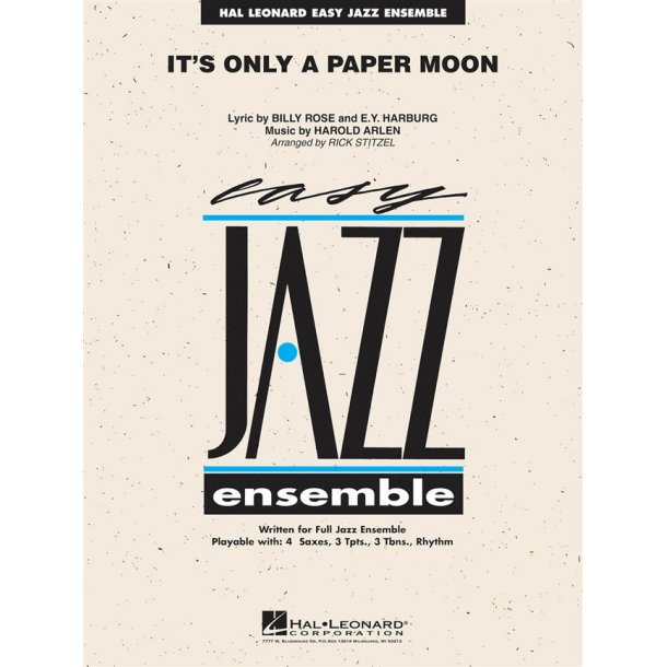 It's Only a Paper Moon