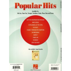 Big Band Play-Along Volume 2: Popular Hits - Alto Sax
