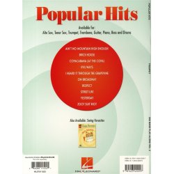 Big Band Play-Along Volume 2: Popular Hits - Trumpet