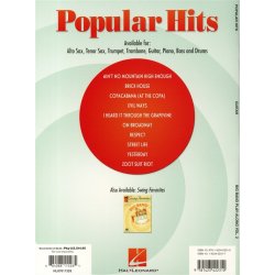 Big Band Play-Along Volume 2: Popular Hits - Guitar