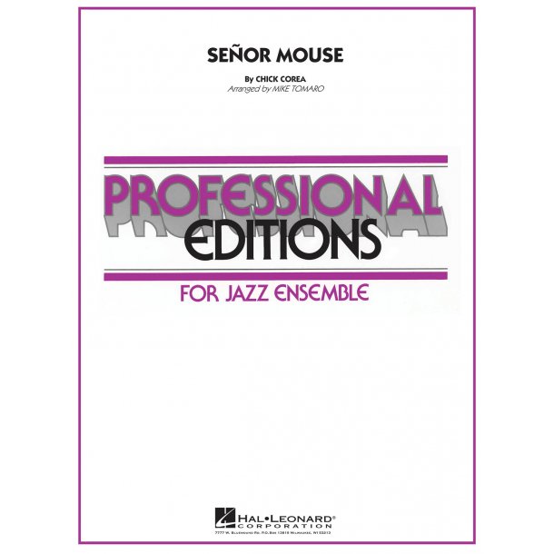 Se&ntilde;or Mouse : Professional Editions-Jazz Ens
