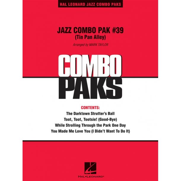 Jazz Combo Pak #39 (Tin Pan Alley)