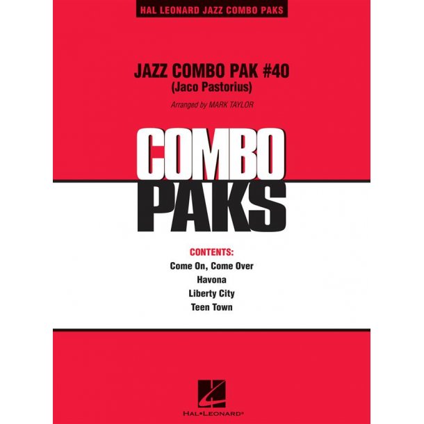 Jazz Combo Pak #40 (Jaco Pastorius)