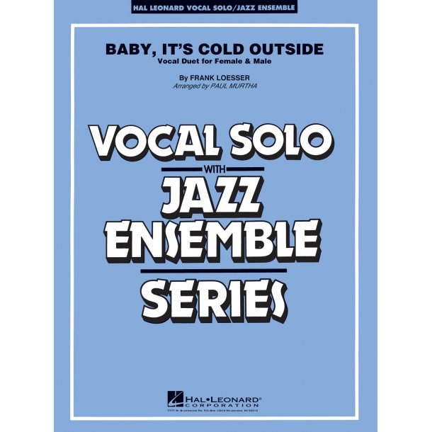Baby, It's Cold Outside (Key: C) : Vocal Duet (or Trumpet/Flugelhorn and Tenor Sax)