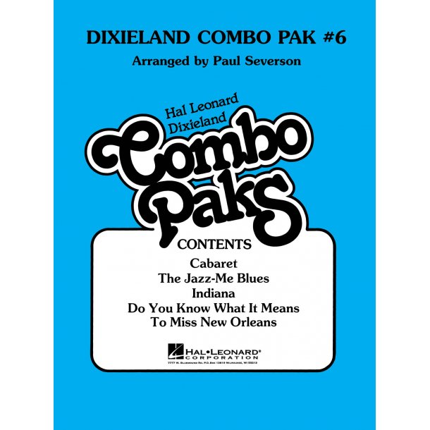 Dixieland Combo Pak 6