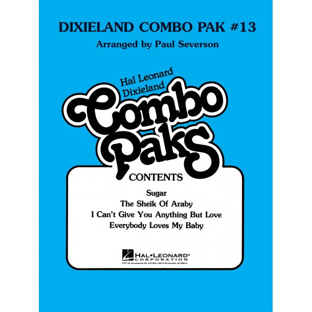 Dixieland Combo Pak #13