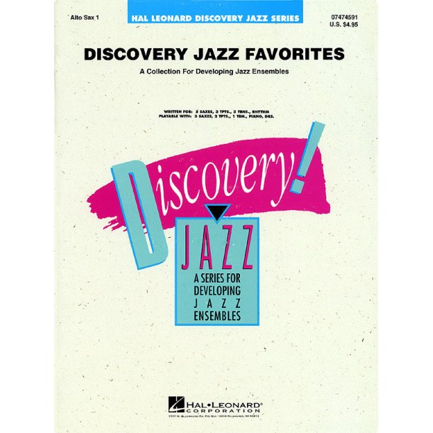 Discovery Jazz Favorites - Alto Sax 1