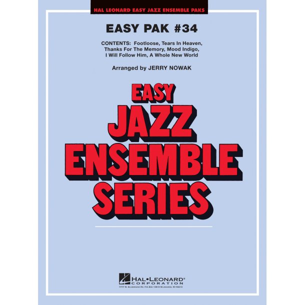 Easy Jazz Ensemble Pak 34