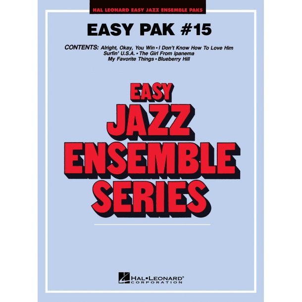 Easy Jazz Ensemble Pak 15