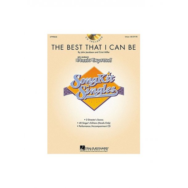 The Best That I Can Be (SongKit Single)