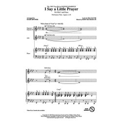 Burt Bacharach: I Say A Little Prayer (SSA)