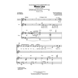 Livingston Jay/Evans Ray Mona Lisa (Arr Lojeski Ed) Ssa Choral