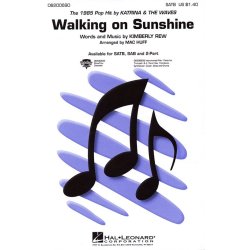 Katrina & The Waves: Walking On Sunshine (SATB)