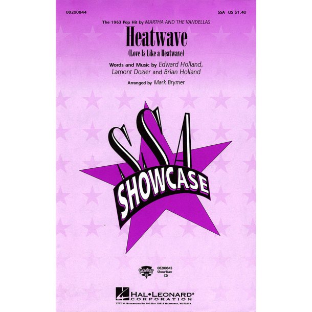 Martha And The Vandellas: Heatwave (Arr. Brymer)