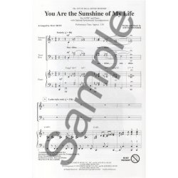 Stevie Wonder: You Are the Sunshine of My Life (SATB)