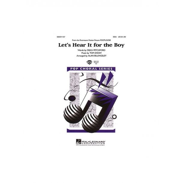 Let's Hear It for the Boy