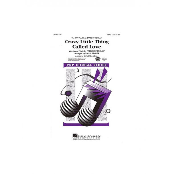 Queen: Crazy Little Thing Called Love (SATB)