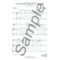 Elton John: Can You Feel the Love Tonight (arr. Huff) - TTBB