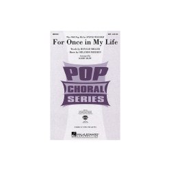 Stevie Wonder: For Once In My Life - SATB