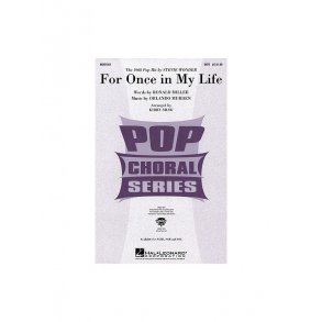 Stevie Wonder: For Once In My Life - SATB