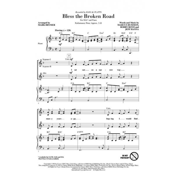 Bless the Broken Road