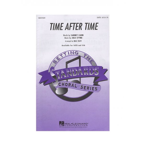 Time After Time (SATB)