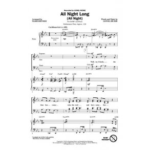 Lionel Richie:  All Night Long (ShowTrax CD)