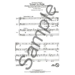 The Beatles: Ticket To Ride (Medley) - SATB