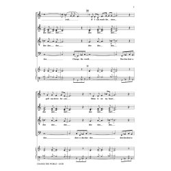 Eric Clapton: Change The World (SATB)