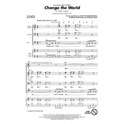 Eric Clapton: Change The World (TTBB)