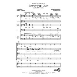 David Gates: Everything I Own (SATTBB)