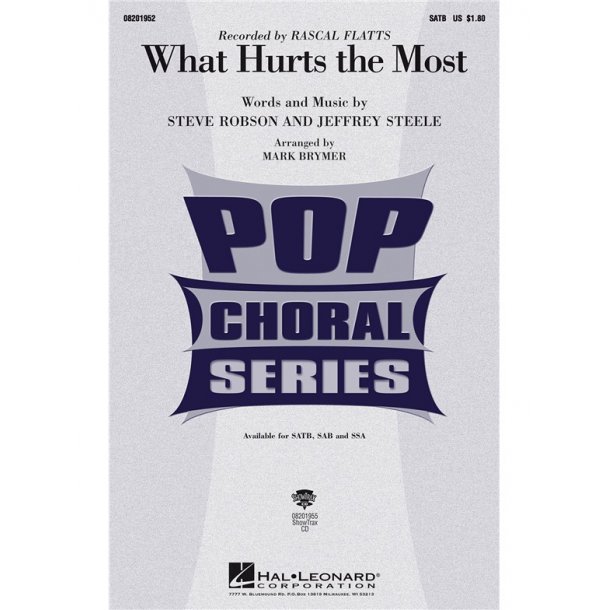 What Hurts The Most (Brymer) Satb