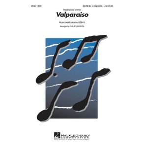 Sting: Valparaiso (SATB)