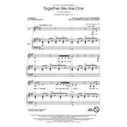 Mcfadden/Goodrem Together We Are One (Billingsley Alan) Satb Choral