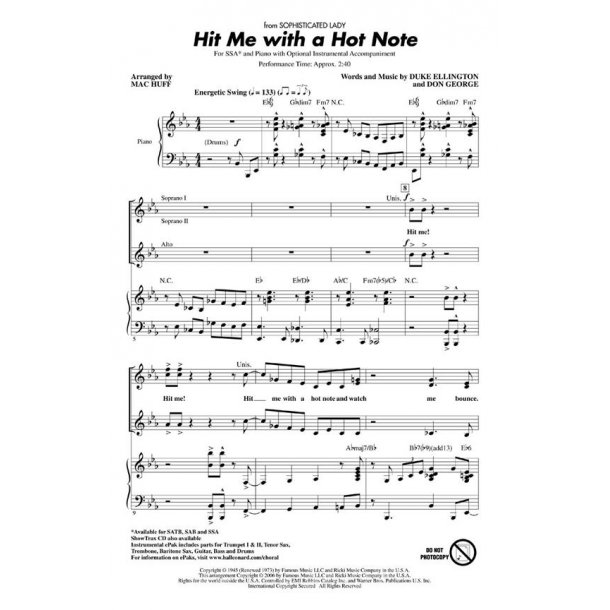 Hit Me with a Hot Note