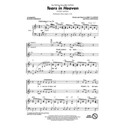 CLAPTON ERIC/JENNINGS WILL TEARS IN HEAVEN (EMERSON ROGER) SSA CHORAL