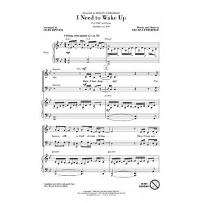 Melissa Etheridge: I Need To Wake Up (Arr. Brymer) (SAB)